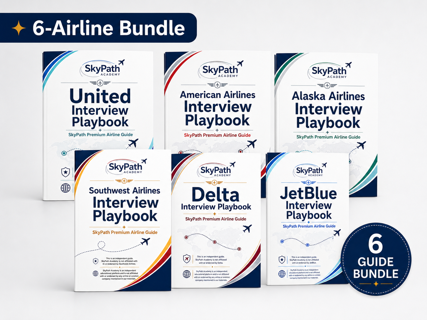 6-Airline Bundle mockup