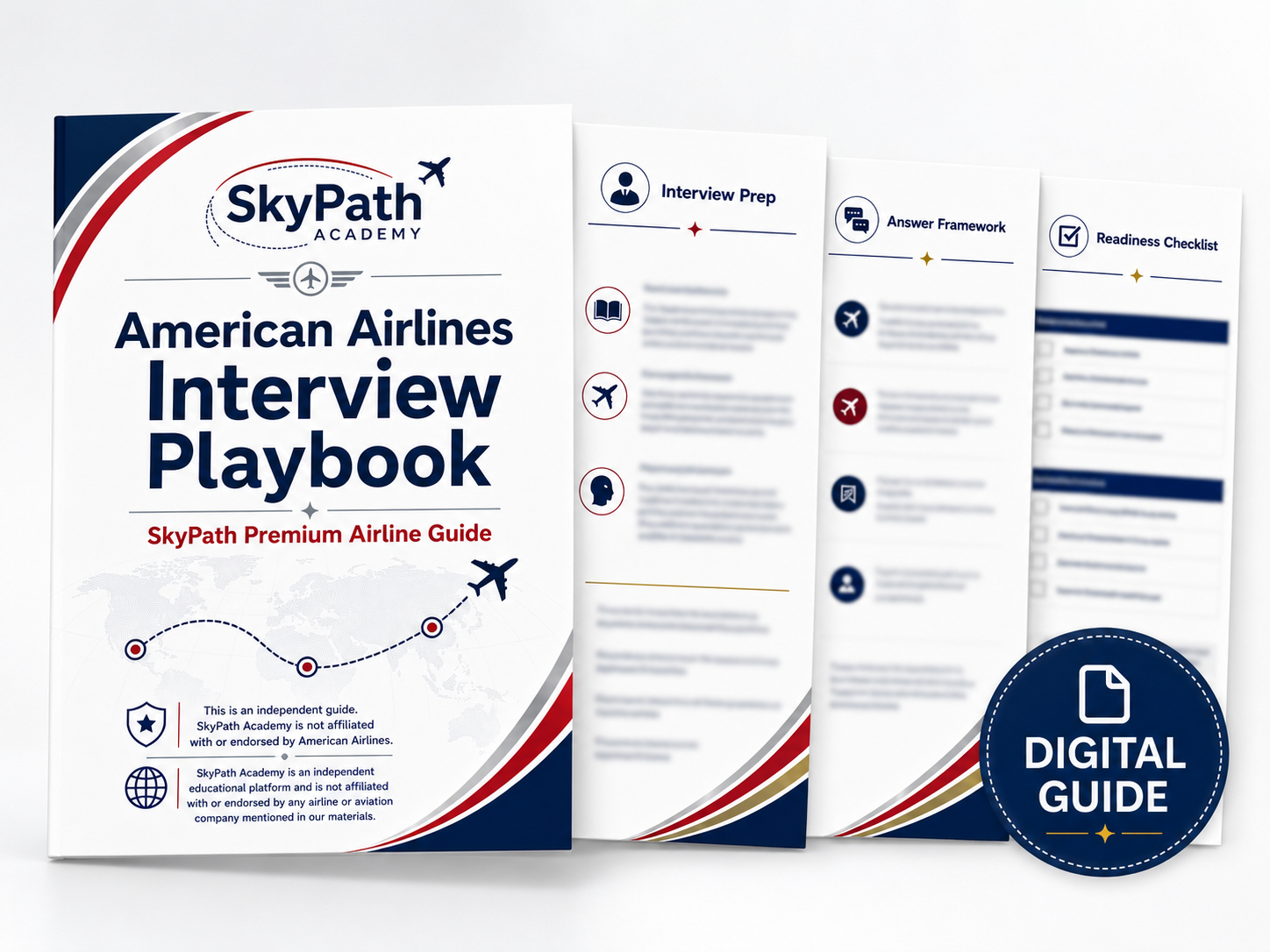 American interview playbook mockup