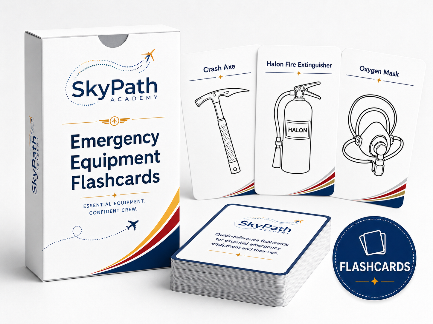 Emergency Equipment Flashcards mockup