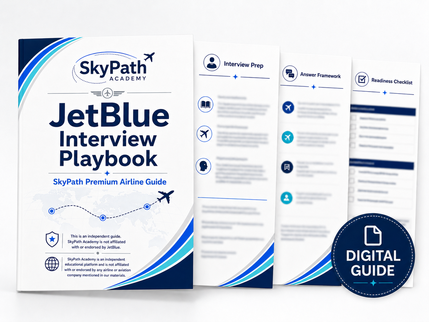 JetBlue interview playbook mockup