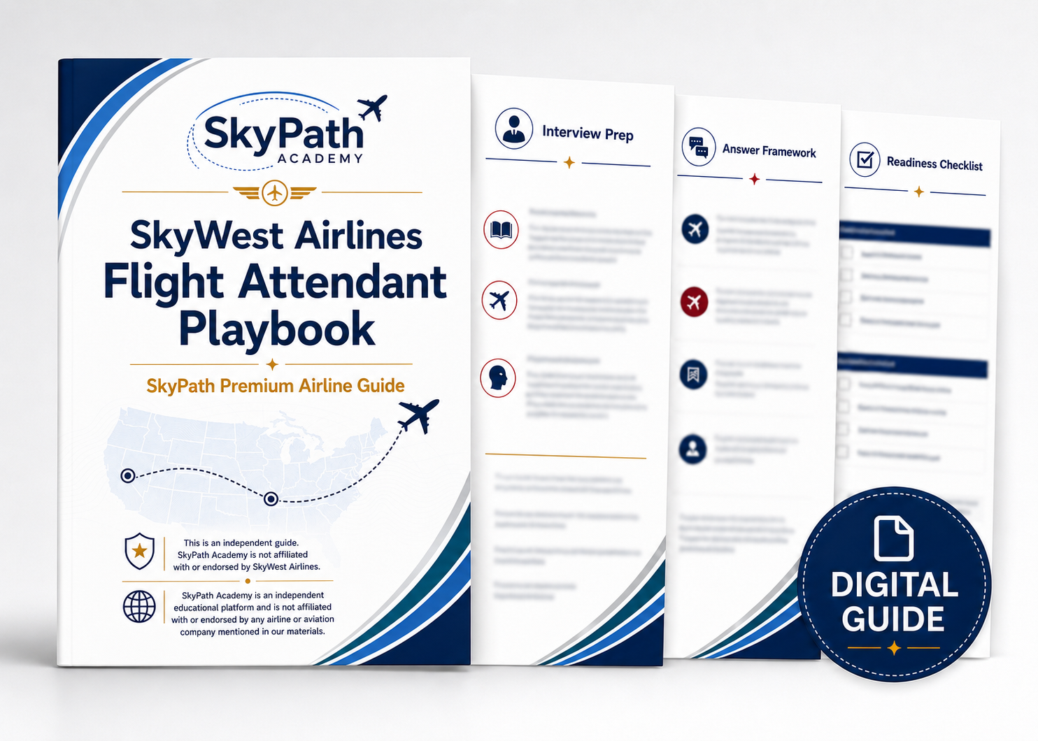 SkyWest interview playbook mockup