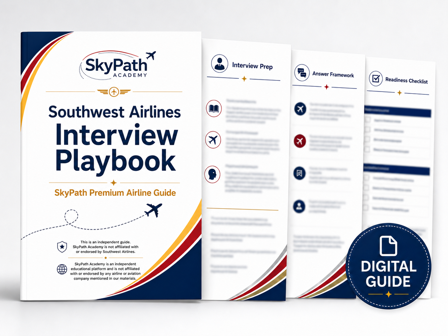 Southwest interview playbook mockup