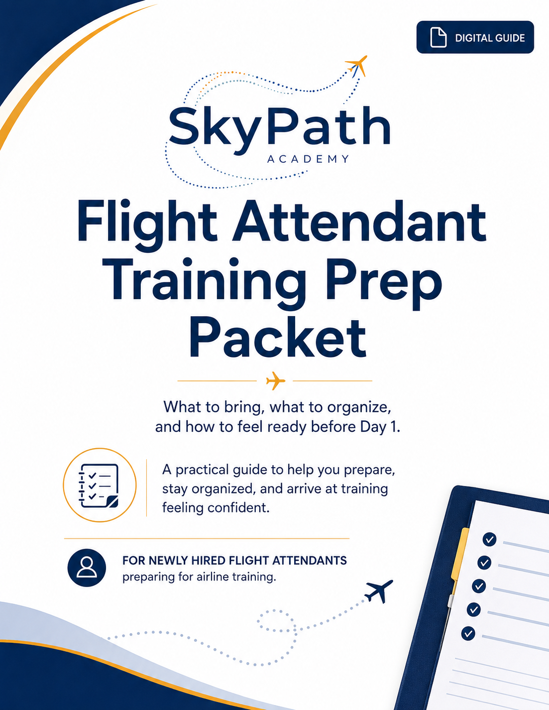 Training Prep Checklist mockup